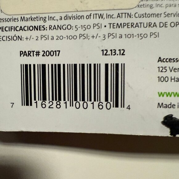 Slime 150 PSI Digital Tire Pressure Gauge - Picture 5 of 6